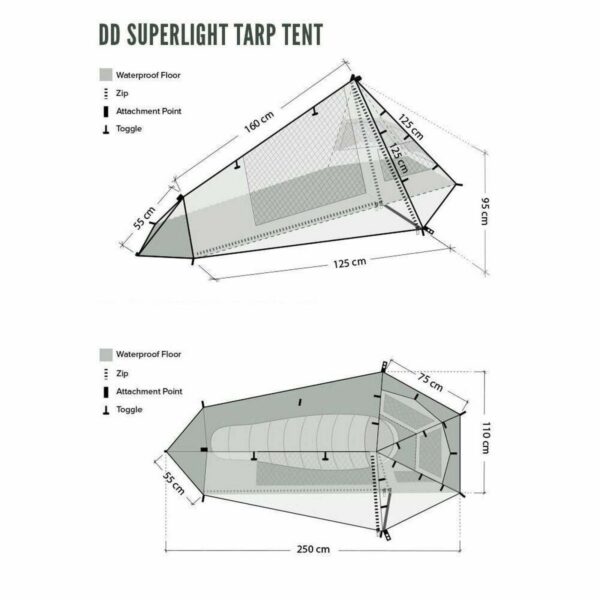 DD Hammocks Superlight Tarp Tent