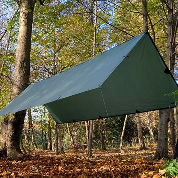 DD Hammocks Tarp XL 4.5 x 3.0 meter - GRØN