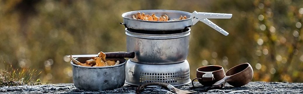 Klassisk gammelt stormkøkken fra Trangia