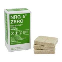 NRG-5 Zero nødration kiks - 500 gram - Laktosefri/glutenfri/vegansk - BEMÆRK LEVERINGSTID!