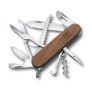 Victorinox Huntsman Wood - Lommekniv med greb i valnøddetræ