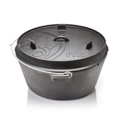 Petromax Dutch Oven FT 18 - 20+ pers. støbejerns gryde - UDEN BEN