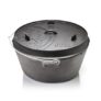 Petromax Dutch Oven FT 18 - 20+ pers. støbejerns gryde - UDEN BEN