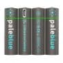 Pale Blue Li-Ion - Genopladelige 4 x AA Batteri