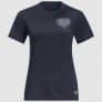 Jack Wolfskin Ocean Soul T W - T-shirt til damer