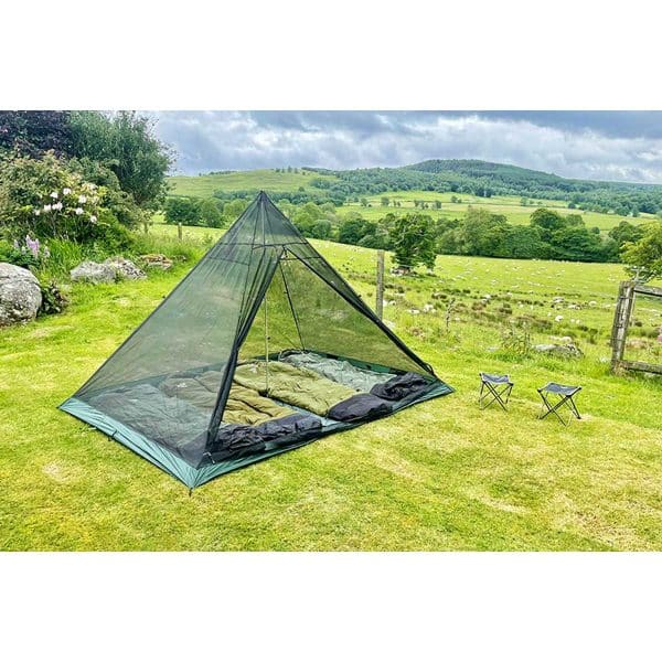 DD Hammocks Superlight Pyramid Mesh Tent - Family Size