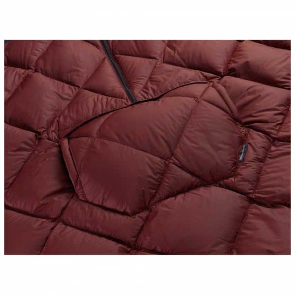 Therm-a-Rest Honcho Poncho Down burgundy