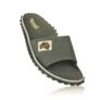 Gumbies Islander Kanvas Slide - Cool Grey